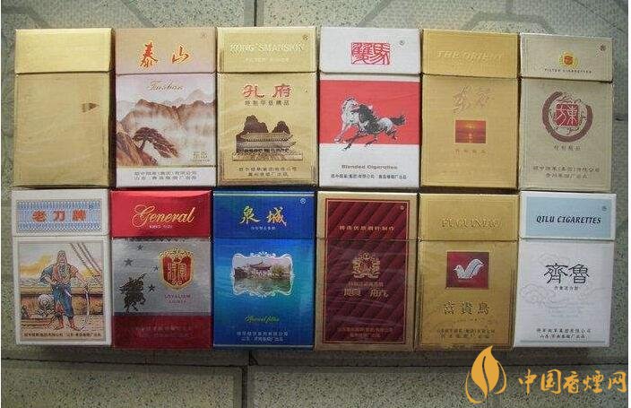 山東人喜歡抽什么煙，山東香煙價格表和圖片